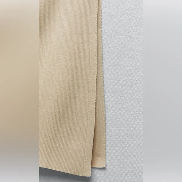 Ribbed knit skirt - Picture 5 of 5